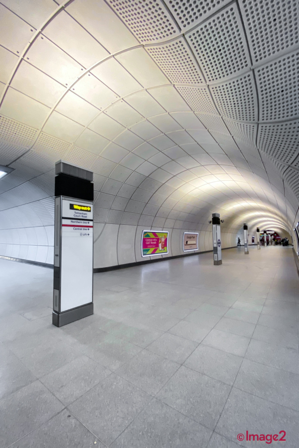The Elizabeth Line has been designed with marvellous architectural features. It has a clean look, wide corridors and pleasing to look at.
