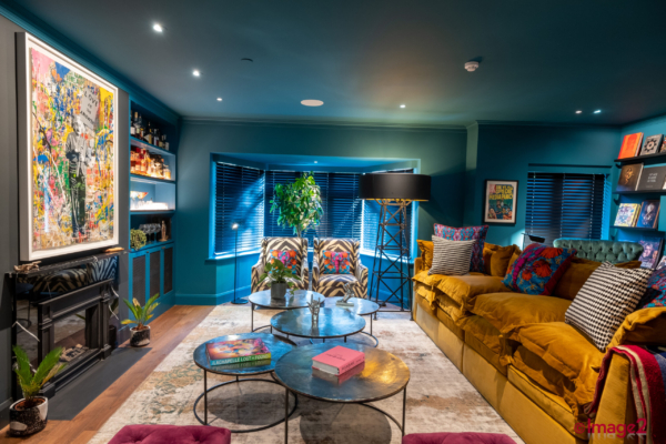 For an interior designer, gorgeous colours for cushions and seating