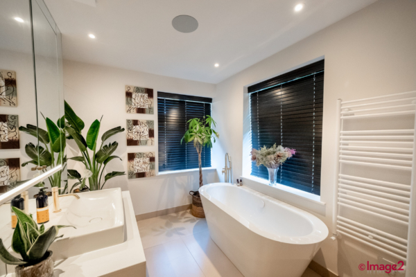 bathroom interior sumptious bathroom complete with vegetation and atmospheric lighting