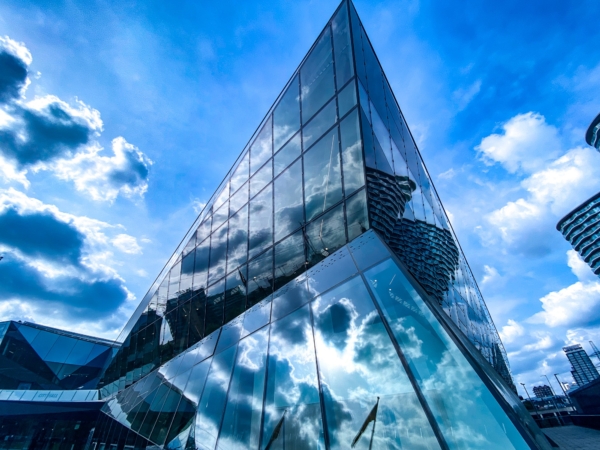 Dramatic lighting City hall london London property photographer