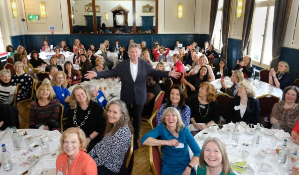 London Editorial Photographer Michael Palin at womens networking event