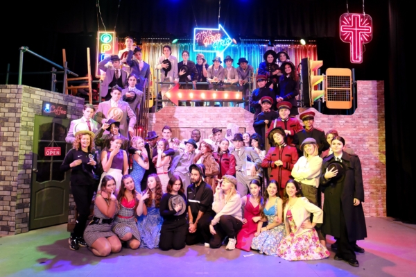 Stage show "Guys and Girls" showing full cast